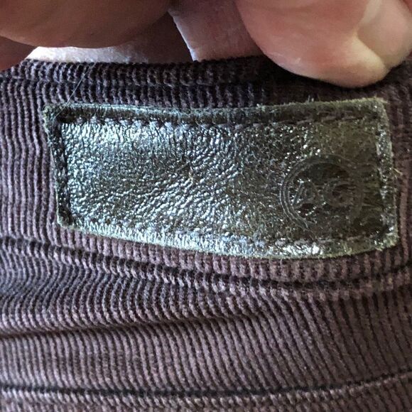 AG Corduroy Ankle Skinny Pants Size 26R - Picture 9 of 12